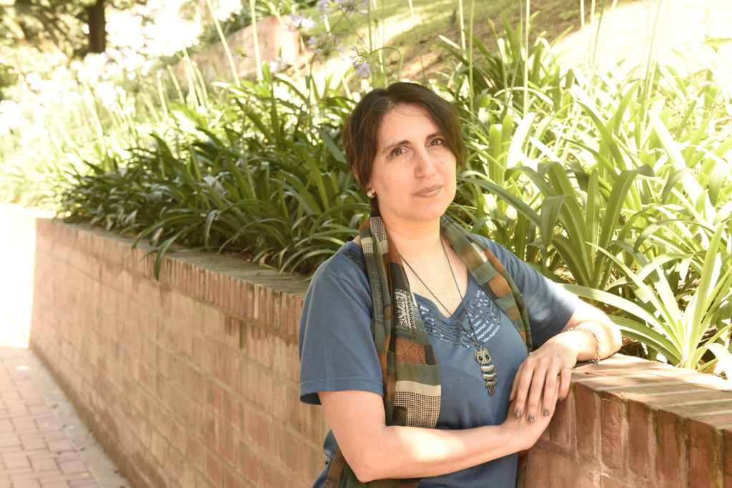 Paola Joache, subsecretaria de Discapacidad de la Ciudad de Buenos Aires, durante la presentación del nuevo Plan de Discapacidad.