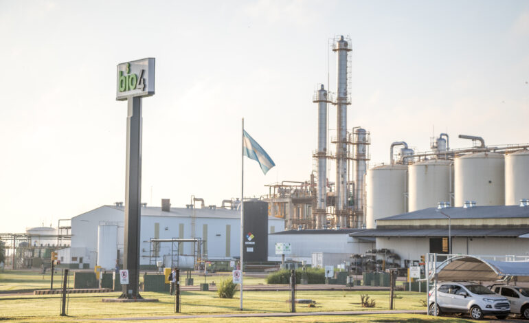 Bioetanol sustentable en Argentina con inversión de BBVA a Bio4