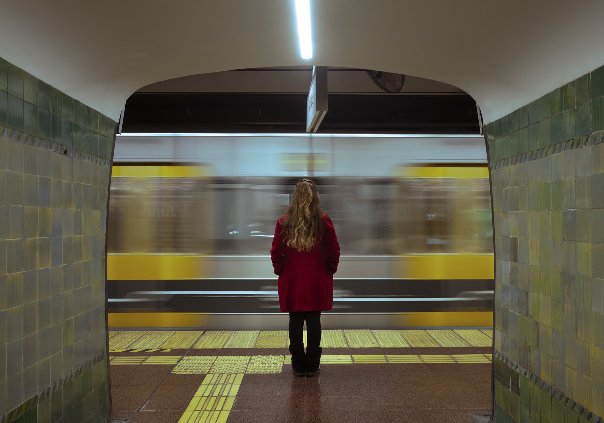 Arte en el Subte en el Día Mundial de la Fotografía
