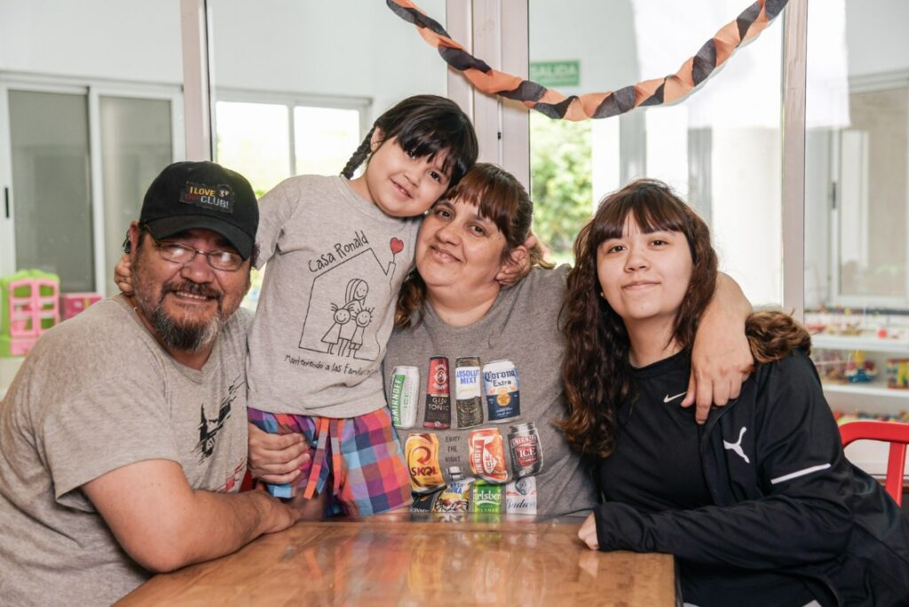 Casa Ronald en Argentina, desde 1998 ya alojó 41000 familias. 