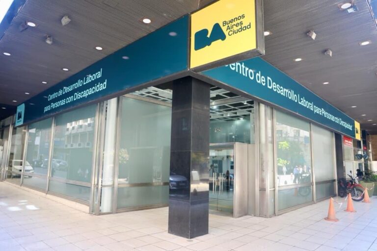 Centro de Desarrollo Laboral 100% accesible en CABA para personas con discapacidad.