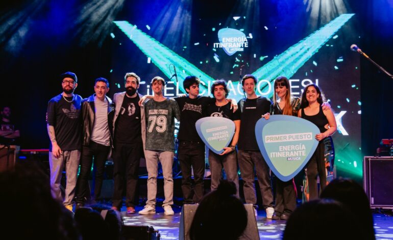 Banda Citrina Folk ganadora del certamen Energía Itinerante Música organizado por Camuzzi.