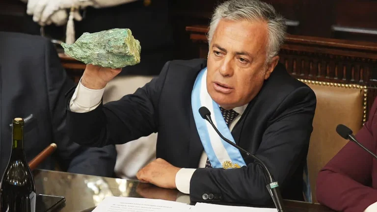 Mendoza apuesta a la minería de cobre y Alfredo Cornejo ya habla de “primer cobre argentino”