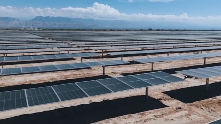 Parque Solar El Quemado en Mendoza desarrollado por YPF Luz