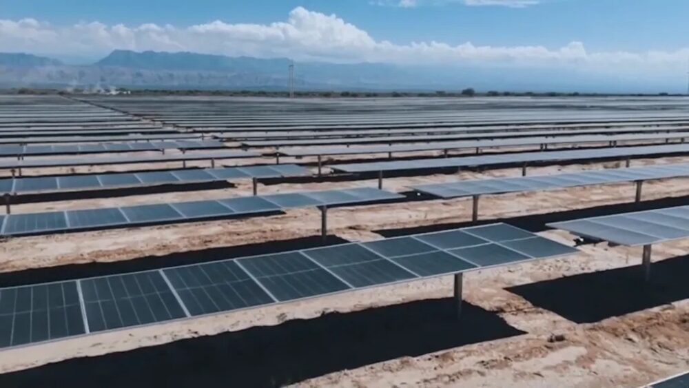 Parque Solar El Quemado en Mendoza desarrollado por YPF Luz