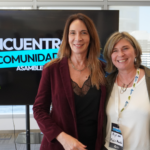Verónica Zampa y Myriam Mihkelson durante la Asamblea General Ordinaria del Consejo Publicitario Argentino 2026.