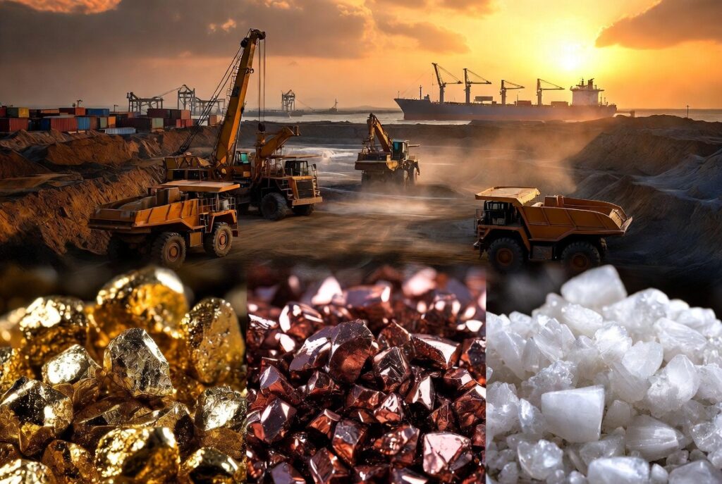 Exportaciones mineras récord impulsadas por litio cobre y oro en Argentina