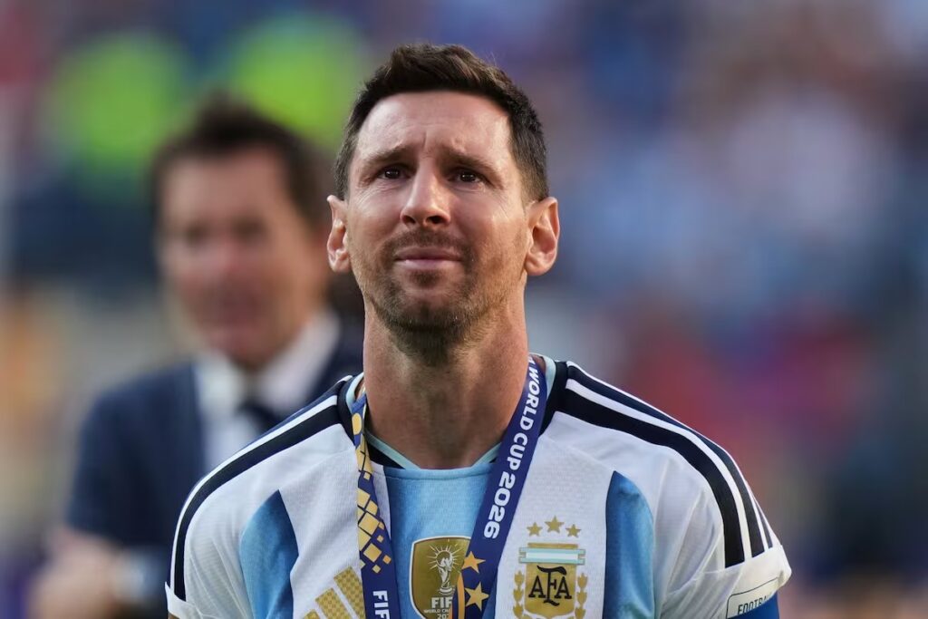 Lionel Messi tras la final del Mundial 2026 reflexionando sobre liderazgo y soft power
