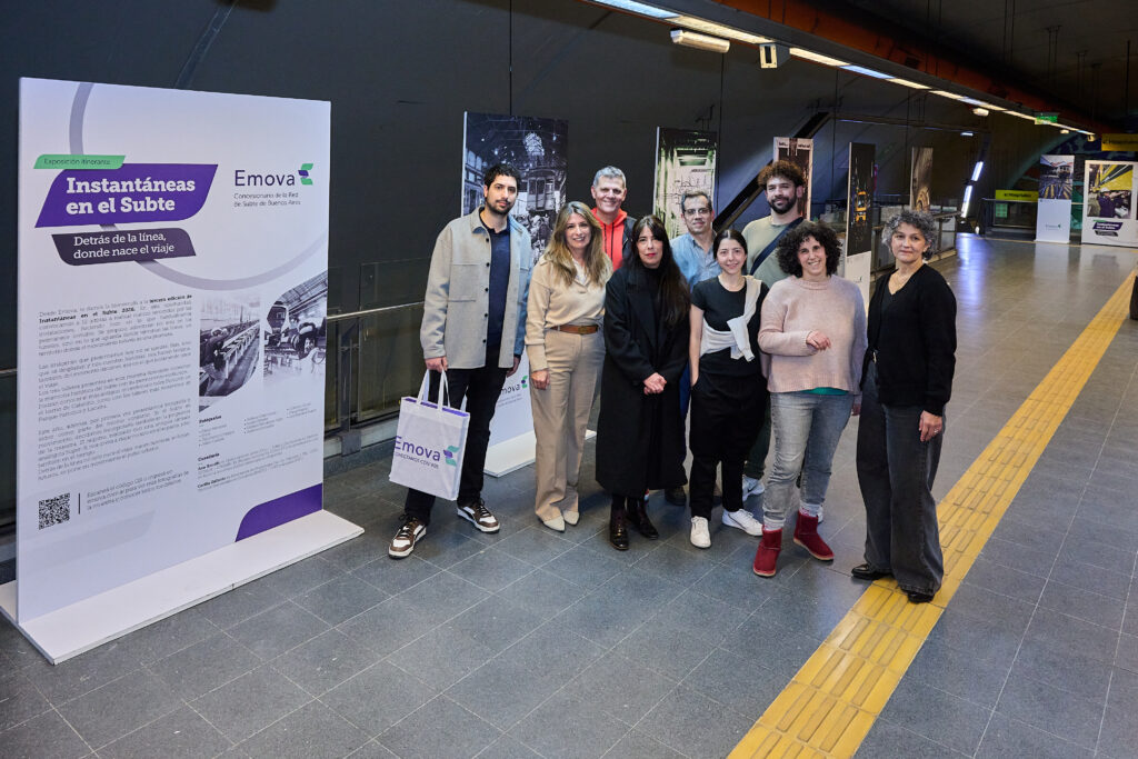 El arte también viaja en Subte