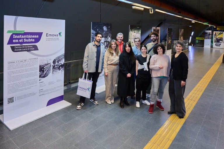 El arte también viaja en Subte