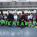 Estudiantes secundarios participando del programa educativo de Emova en la Semana de la Movilidad Sustentable 2026